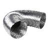 TUBO FLEXIBLE SEMIRRÍGIDO ALUMINIO Ø150 MM X 1,5 M