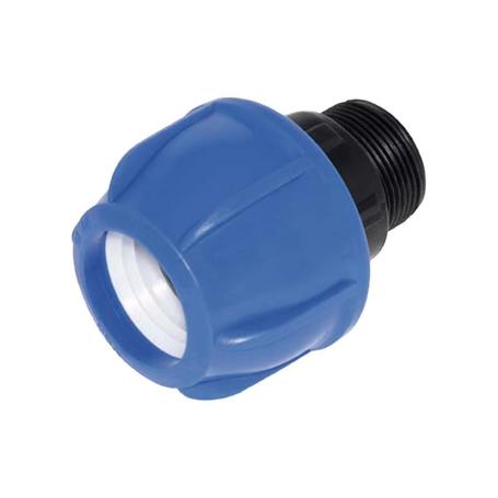 ENLACE ROSCA MACHO PP PN16 20 X 3/4   CAJA 25 UNID.