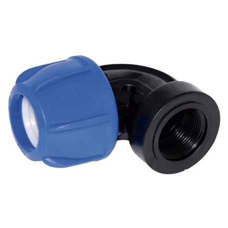 CODO 90° ROSCA HEMBRA PP PN16 90 X 4