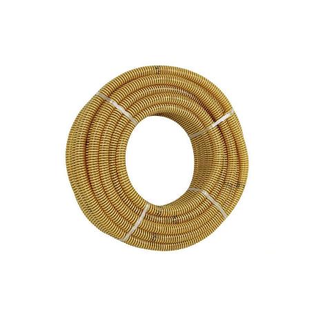 ROLLO DE TUBO DE ASPIRACIÓN ESPIRAL AMARILLO Ø90 MM 25 M