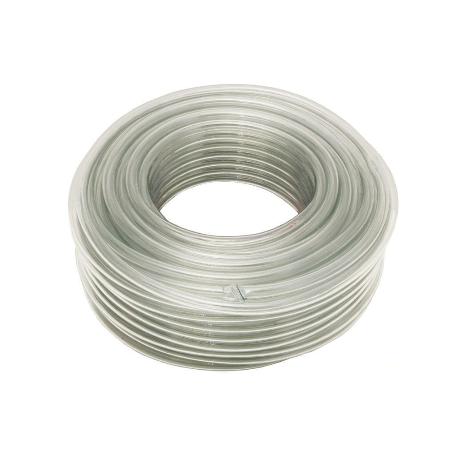 MANGUERA PVC MONOCAPA CRISTAL 12X17MM/50M
