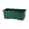 JARDINERA VERDE  MODELO AZAHAR 40 X 20 X 15.5 CM   CAJA 12 UNID.