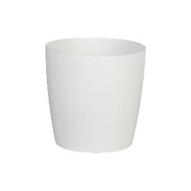 MACETA CAMELIA COLOR BLANCO 35X33CM   CAJA 3 UNID.
