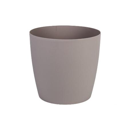 MACETA CAMELIA COLOR CREMA 35X33CM   CAJA 3 UNID.