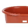 MACETA DALIA COLOR MARRON  17X14+ PLATO 14.5CM   CAJA 12 UNID.