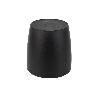 MACETA CAMELIA DE COLOR NEGRO 30 X 28 CM   CAJA 6 UNID.