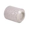 MACETA O MACETERO GAMA TEXTIL COLOR BEIGE PP Ø 254 X 269 MM 10,5 L   CAJA 4 UNID.