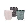 MACETA O MACETERO GAMA TEXTIL COLOR NEGRO PP Ø 285 X 316 MM 16 L VENTA UNITARIA
