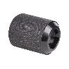 MACETA O MACETERO GAMA TEXTIL COLOR NEGRO PP Ø 285 X 316 MM 16 L VENTA UNITARIA