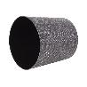 MACETA O MACETERO GAMA TEXTIL COLOR NEGRO PP Ø 285 X 316 MM 16 L VENTA UNITARIA