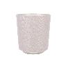MACETA O MACETERO GAMA TEXTIL COLOR BEIGE PP Ø 285 X 316 MM 16 L   CAJA 4 UNID.