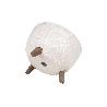 MACETA CON PATAS Y FILTRO DE DRENAJE COLOR BLANCO WPC Ø 395 X 255 MM 21 L VENTA UNITARIA