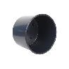 MACETERO 2 EN 1 FORMA CÓNICA CON DEPÓSITO COLOR NEGRO PP Ø 255 X 466 MM 9,5 L   CAJA 5 UNID.