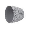 MACETA O MACETERO TRENZADA COLOR GRIS CLARO PP Ø 359 X 315 MM 26,5 L VENTA UNITARIA