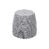 MACETA O MACETERO TRENZADA COLOR GRIS CLARO PP Ø 359 X 315 MM 26,5 L VENTA UNITARIA