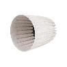 MACETA CON FILTRO DE DRENAJE A RAYAS COLOR BLANCO WPC Ø 390 X 463 MM 39,6 L VENTA UNITARIA