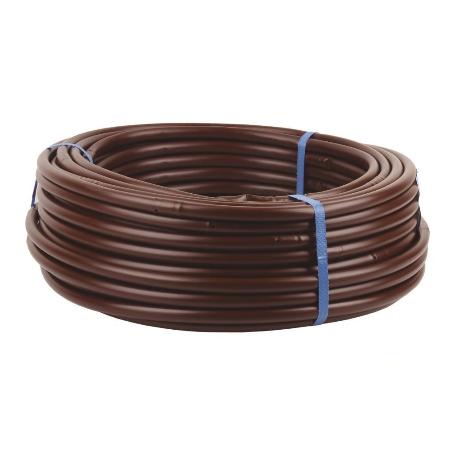 TUBO 25M RIEGO GOTEO MARRON (GOTERO A 0,33M) Ø16MM