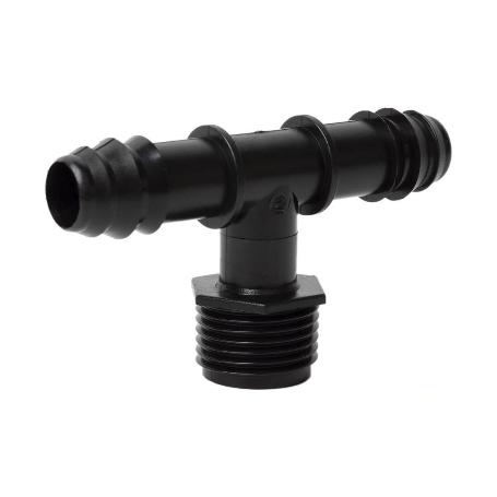 CONEXIÓN EN T R.MACHO Ø16MM-1/2 VENTA UNITARIA