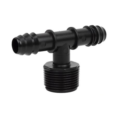 CONEXIÓN EN T R.MACHO Ø16MM-3/4 VENTA UNITARIA