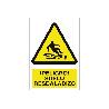 SEÑAL POLIESTIRENO 297X210 MM. ¡PELIGRO! SUELO RESBALADIZO