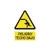 SEÑAL POLIESTIRENO 297 X 210 MM CUIDADO TECHO BAJO
