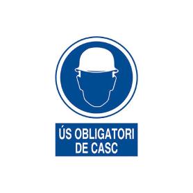 SEÑAL POLIESTIRENO 297X210 MM OBLIGATORI CASC