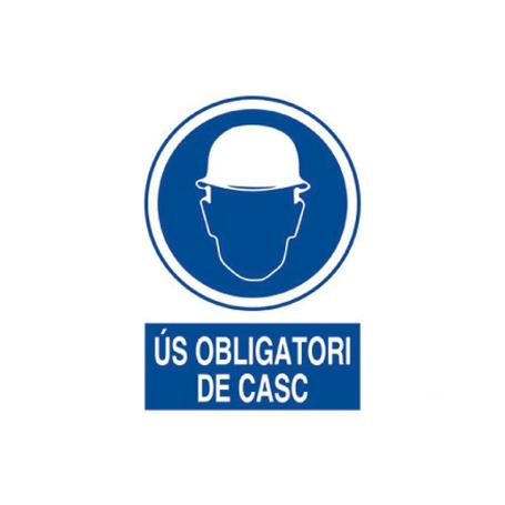 SEÑAL POLIESTIRENO 297X210 MM OBLIGATORI CASC