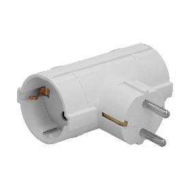 ADAPTADOR DOBLE SCHUKO 16 A 250 V.