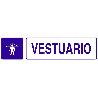 SEÑAL GLASSPACK ADHESIVA 250X62MM. VESTUARIO