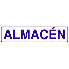 SEÑAL GLASSPACK ADHESIVA 250X62MM. ALMACÉN