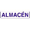 SEÑAL GLASSPACK ADHESIVA 250X62MM. ALMACÉN