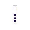 SEÑAL GLASSPACK ADHESIVA 175X45MM. TIRAR