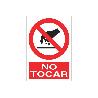 SEÑAL POLIESTIRENO 297X210 MM. NO TOCAR