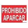 SEÑAL POLIESTIRENO 297X210MM PROHIBIDO APARCAR