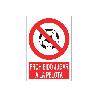 SEÑAL POLIESTIRENO 297X210MM. PROHIBIDO JUGAR A LA PELOTA