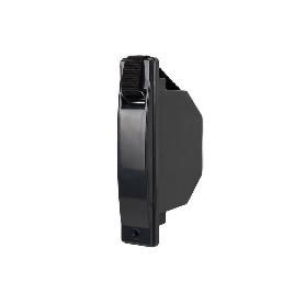 RECOGEDOR CINTA PERSIANA COMPACTO NEGRO 20 MM