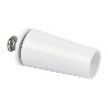 TOPE PERSIANA 40 MM BLANCO CON TORNILLO M-6   CAJA 20 UNID.