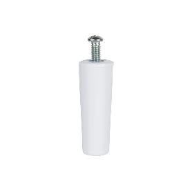 TOPE PERSIANA 60 MM BLANCO CON TORNILLO M-6   CAJA 20 UNID.