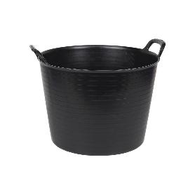 CAPAZO   NEGRO  RECICLADO  42 L   48.5 X 45 X 38 CM   CAJA 6 UNID.