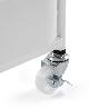 VERDULERO PLEGABLE METALICO BLANCO 45X29.5X77 CM