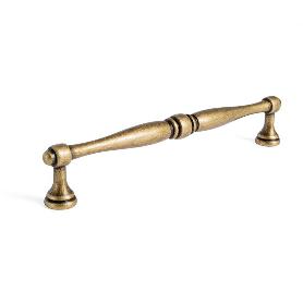 TIRADOR ZAMAK RIMO ACABADO ANTICA FIRENZE DIST. AGUJERO DIST. 160MM.