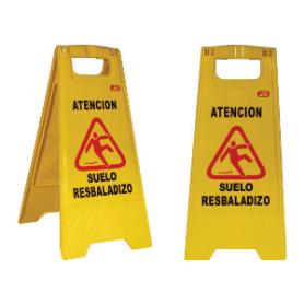 CARTEL SUELO RESBALADIZO