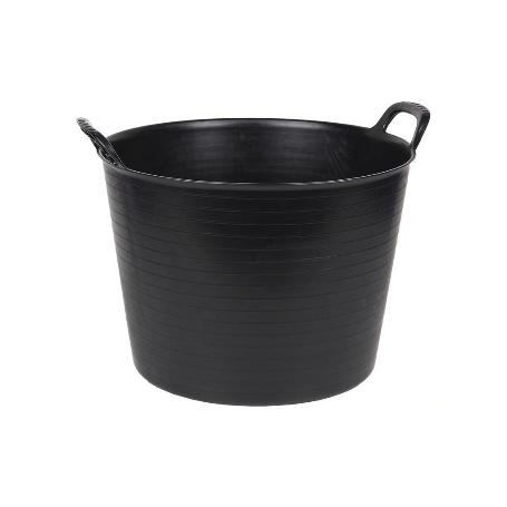 CAPAZO  NEGRO  RECICLADO  42 L   48.5 X 45 X 38 CM VENTA UNITARIA