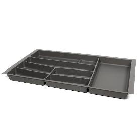 CUBERTERO PARA CAJÓN AURO. PLÁSTICO RESISTENTE. MODULO MODULO 900 ACABADO ANTRACITA