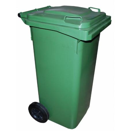 CUBO BASURA C/RUEDA 120 LTS.