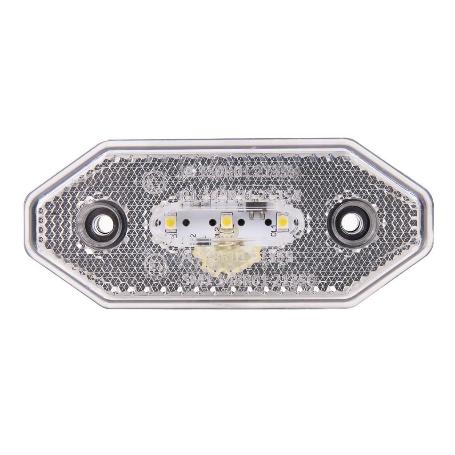 LUZ FRONTAL LED CON REFLECTOR 12V/24V BLANCA