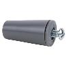 TOPE PERSIANA 40 MM GRIS CON TORNILLO M-6 VENTA UNITARIA