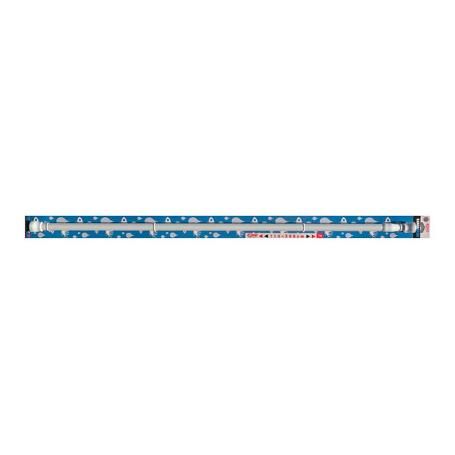 BARRA BAÑO 110/200CM RECTA BLANCA