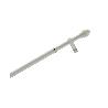 BARRA PORTAVISILLOS 50-75 BLANCO REDONDA 12MM.