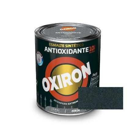ESMALTE FORJA NEGRO OXIRÓN FORJA (F20). ALQUÍDICA. ANTIOXIDANTE METÁLICO. NEGRO FORJA. PARA METAL Y ACERO. 750 ML -